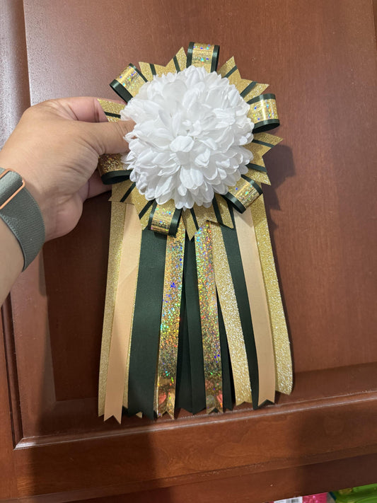 Blank Backpack Homecoming Mum- Ribbons only No Decorations