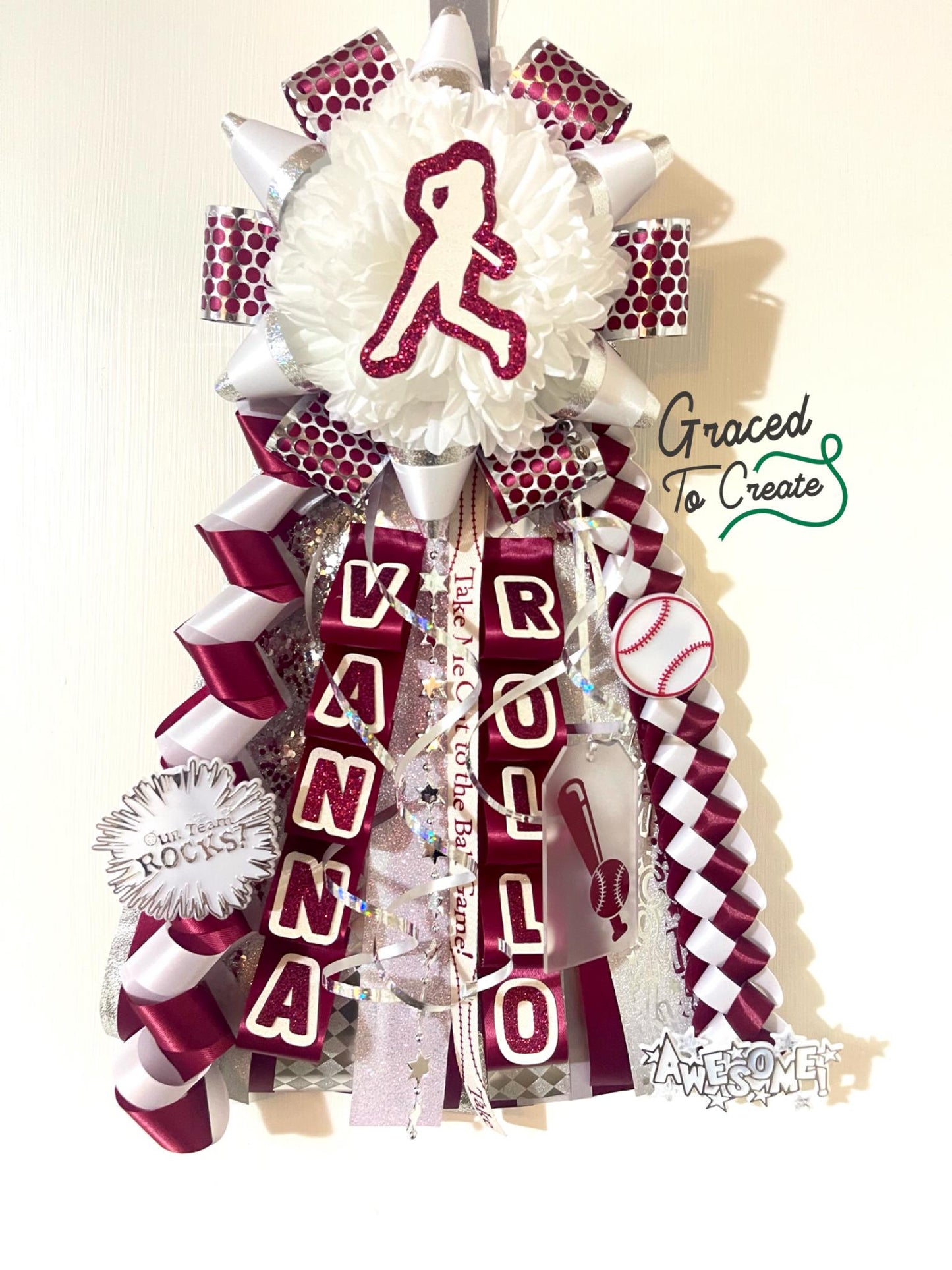 Deluxe Homecoming Garter, Homecoming, PLEASE READ DESCRIPTION before ordering!!