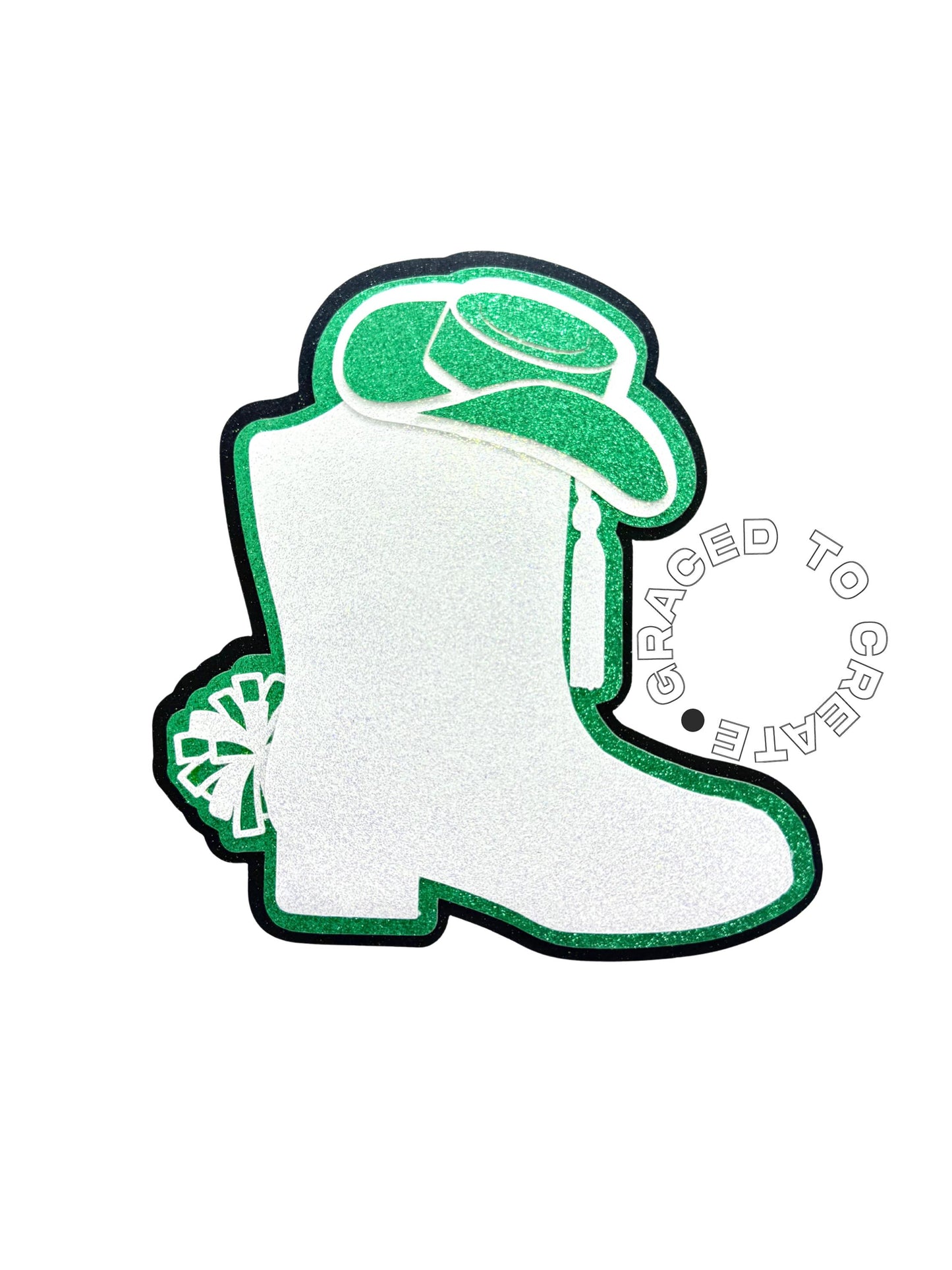 Drill Team Boot Cutout