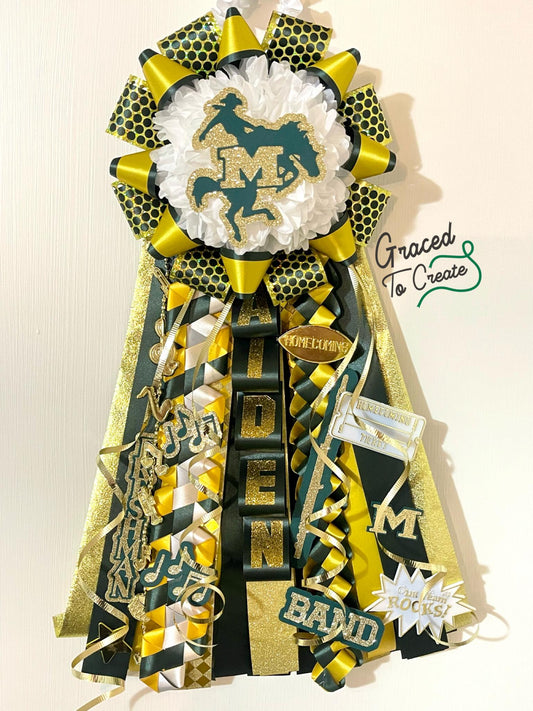 Deluxe Homecoming Garter, Homecoming, PLEASE READ DESCRIPTION before ordering!!