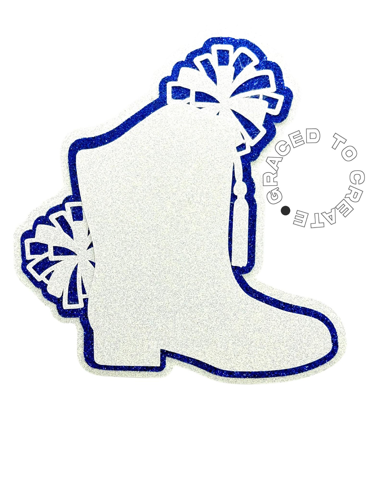 Drill Team Boot Cutout