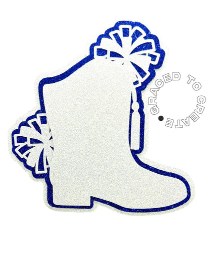 Drill Team Boot Cutout
