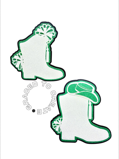 Drill Team Boot Cutout