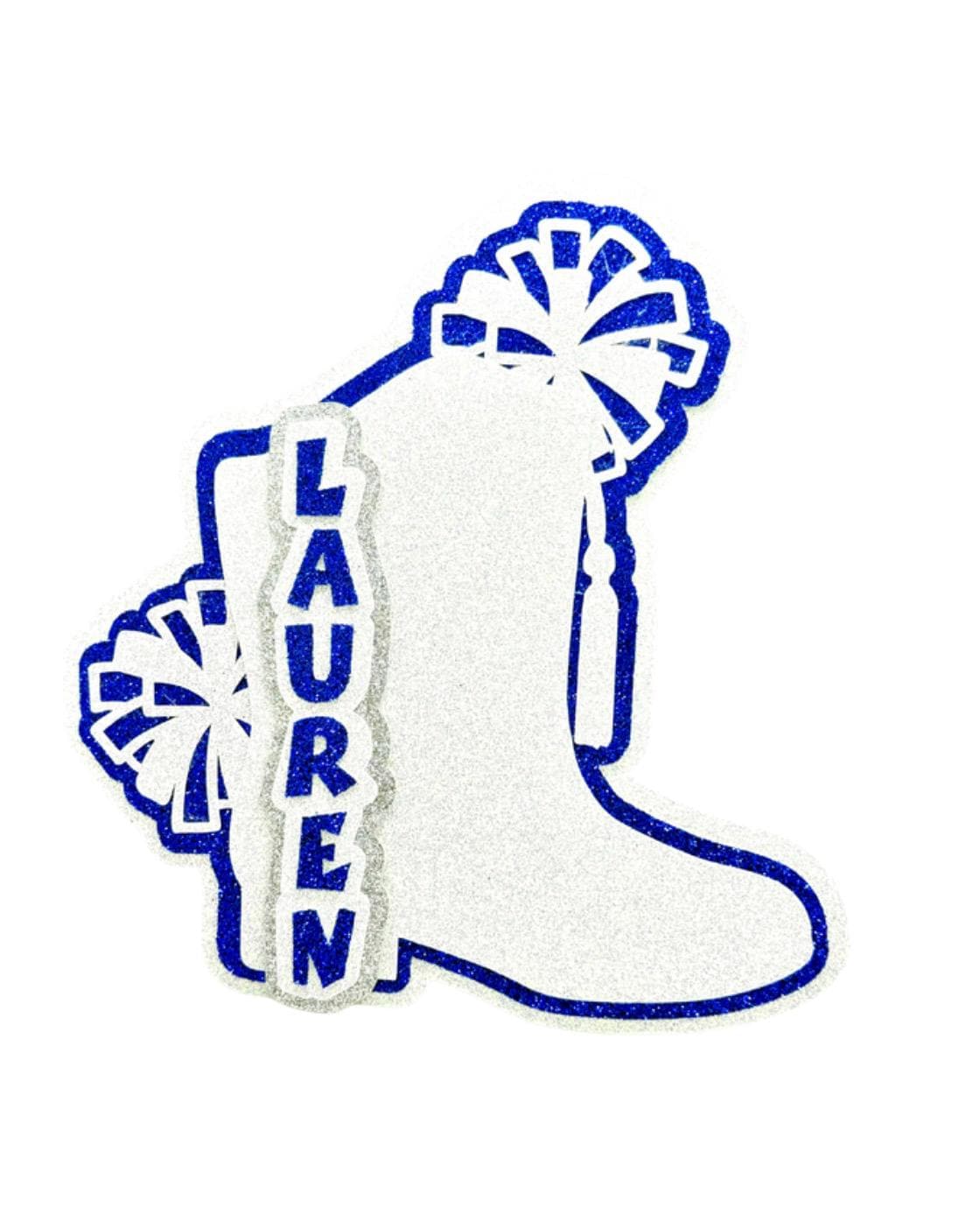 Drill Team Boot Cutout