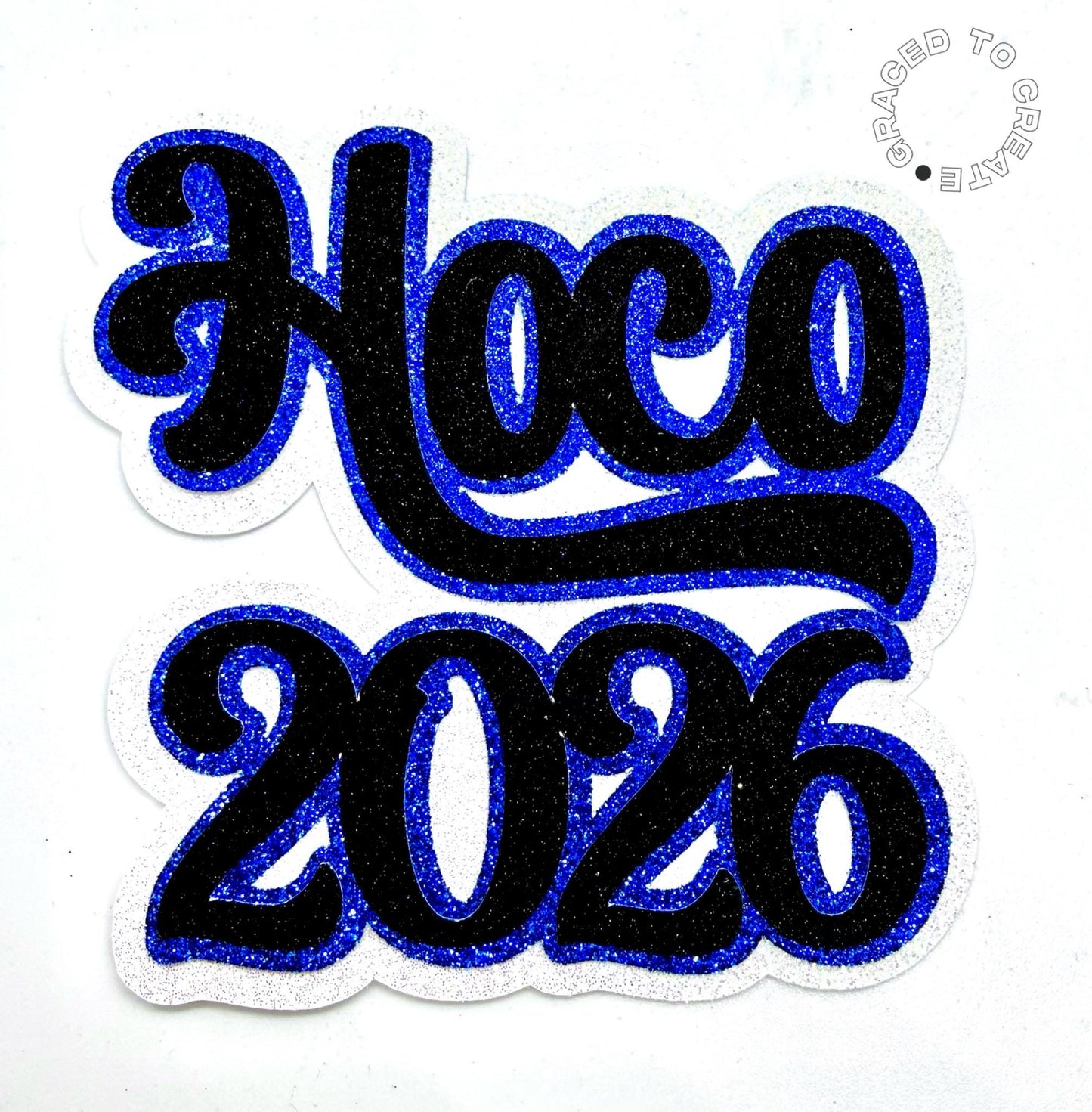 Hoco 2026 Glitter Cutout