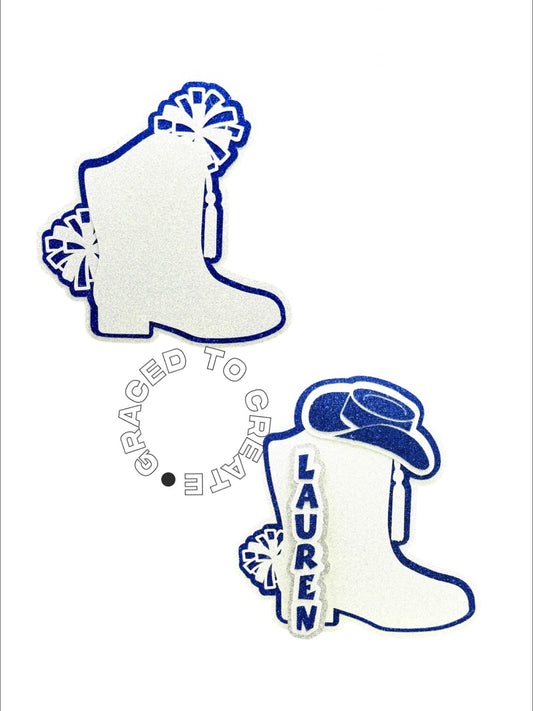 Drill Team Boot Cutout