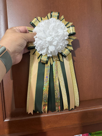Blank Backpack Homecoming Mum- Ribbons only No Decorations